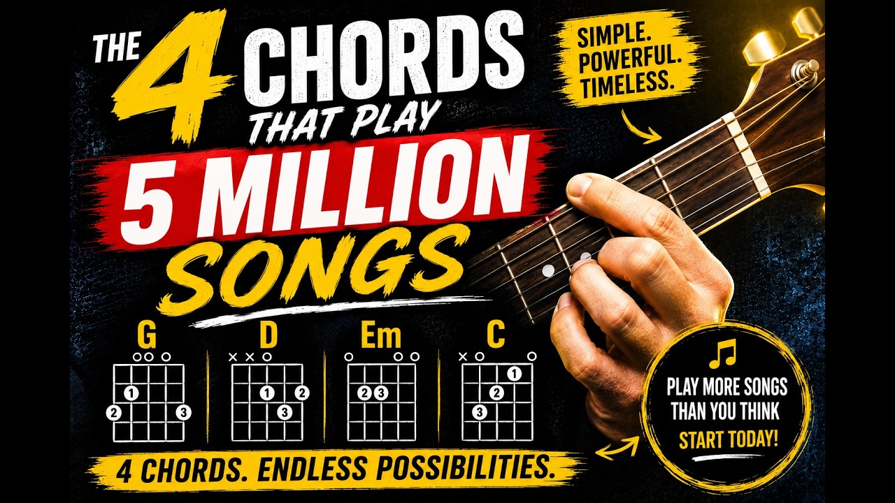 The 4 Chords That Play 5 MILLION SONGS