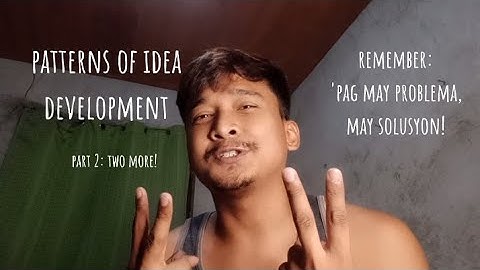 Patterns of Idea Development