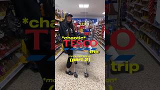 let’s buy snacks for movie night!!! *chaotic* (part 2) | #shorts #movienight #vlog #tescohaul