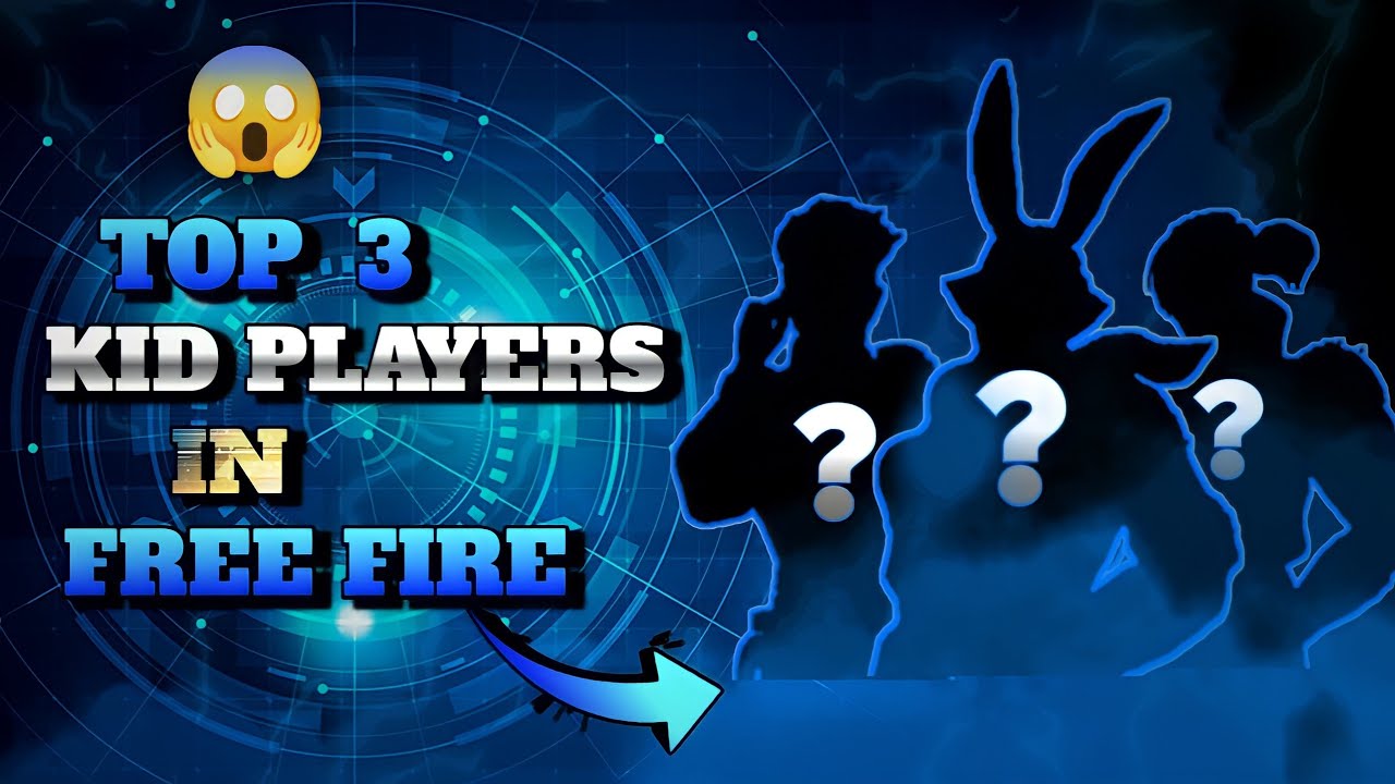 World Ke Top 3 Sabse Fastest Free Fire Kid Player ||Top 3 World Best Kid Player In Free Fire