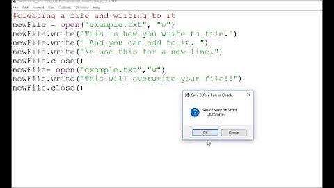 Python Writing to File, Append and Write File Permissions