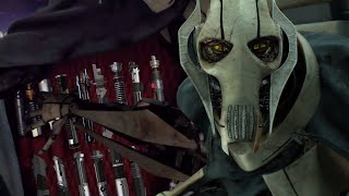 General Grievous adds more lightsabers to his collection...