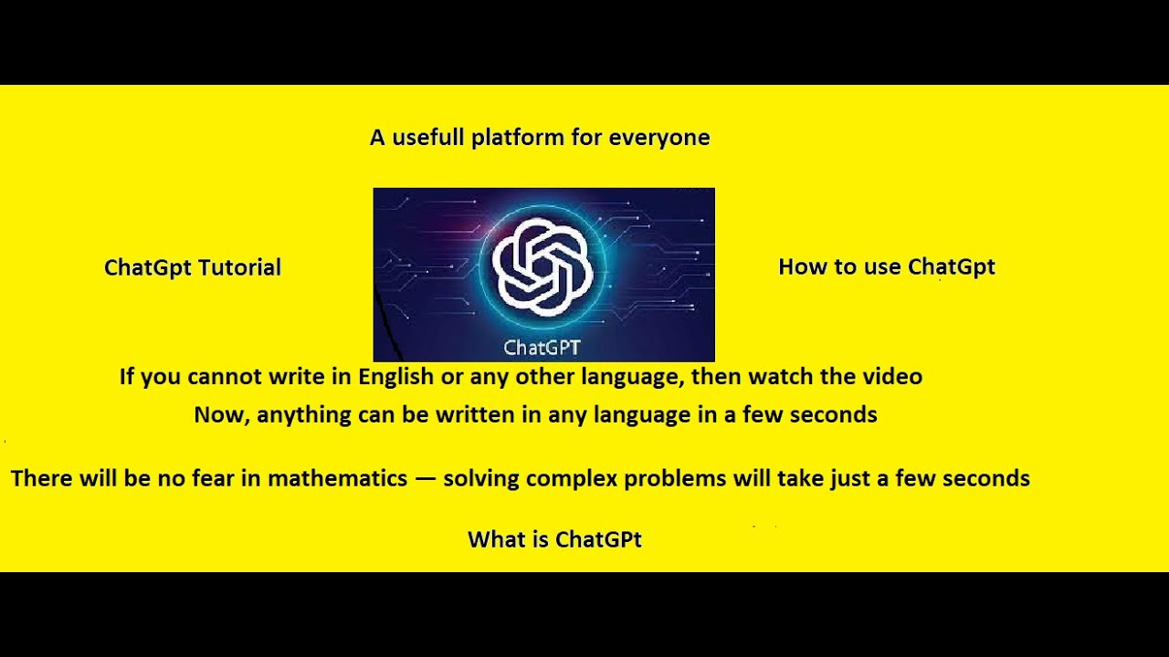 What is ChatGPT and how does is work - YouTube