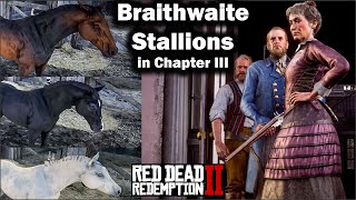 Get a Braithwaite Stallion in Chapter 3.Turkoman, Black or White Arabian - a 2021 Guide - Red Dead 2