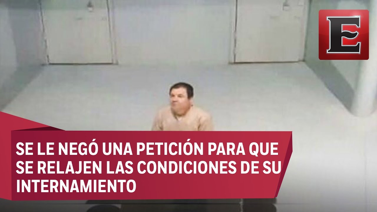 Asi Vive Joaquin El Chapo Guzman En Prision Youtube