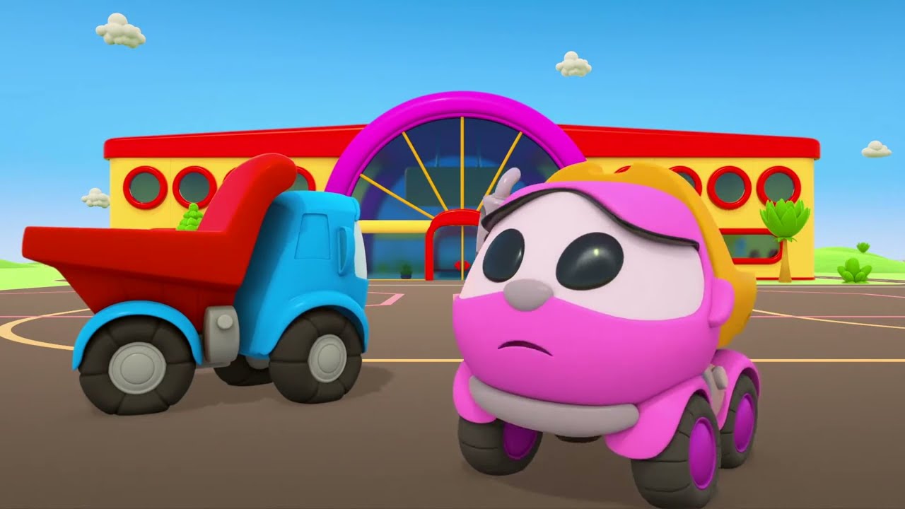 Lastbilen Leo hjälper sina vänner | Tecknad film för småbarn på svenska