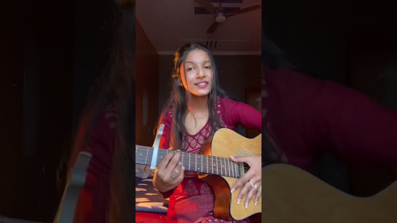 Chitthi kile ni bheji Garhwali Song Guitar Cover Rashi Shah Music