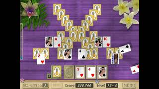 Aloha Solitaire normal mode level 12-5 (Start from 54:57)