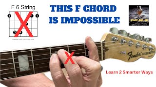 4 Easy Ways to Play the F Chord - But 2 Ways Work Best