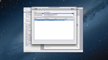 Mountain Lion Server Part 40: RADIUS Set Up