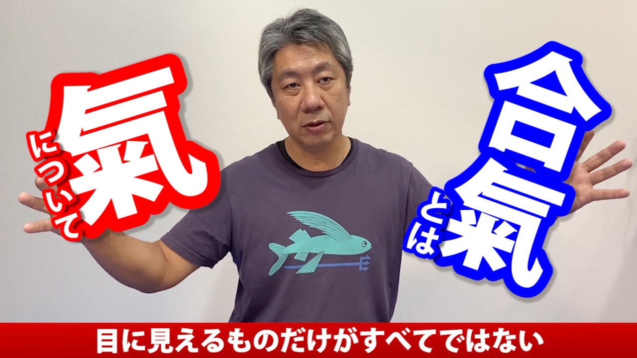 合気とは・気について 目に見えるものだけがすべてではない 無限道場 道場長 竹内研二