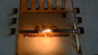 Excel Physics Arc Plasma Speaker - First test