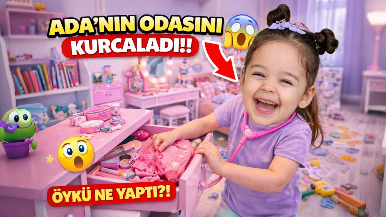 ÖYKÜ ADANIN ODASINI KARIŞTIRDI 😱‼️ - YouTube
