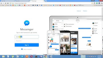 Use Facebook Messenger from : Chrome | Mozilla Firefox |  Safari | Internet Explorer  Browser