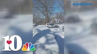Tracking road conditions in Campbell County