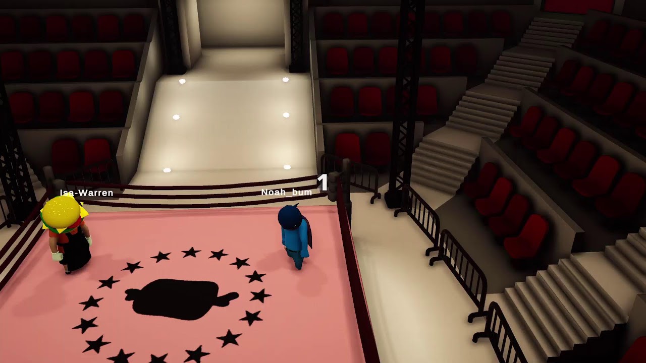 Im live playing GANG BEAST