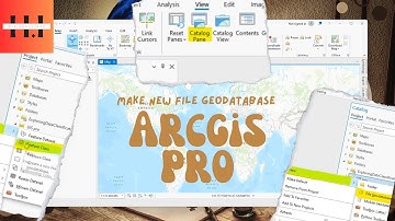 Create File Geodatabase in ArcGIS Pro #arcgispro #gis