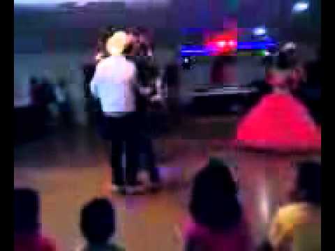Leonor Rangel, Marvin & Kevin Espino dancing at Ma...