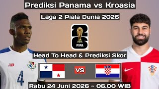 Panama vs Croatia Prediction World Cup 2026 Match 2 ~ Head To Head & Score Prediction