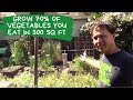 How One Family Grows 70% of the Vegetables they Eat in 300 Sq Ft