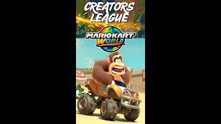 🔴 ¡CREATORS LEAGUE MARIO KART WORLD #Dia2 🍌 EQUIPO PLÁTANO 🍌 #shorts #verticallive #publi
