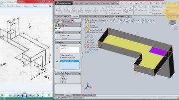 SolidWorks Surface Beginners|Exercise 5|Practice session Tutorial