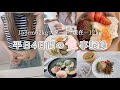 diet vlog)平日4日間の食事記録|摂取カロリー公開|-12kg|連休暴食後の胃もたれな一週間