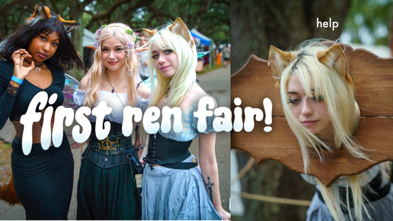 My FIRST Renaissance Fair!! Pirates, Snow Cones & CATS