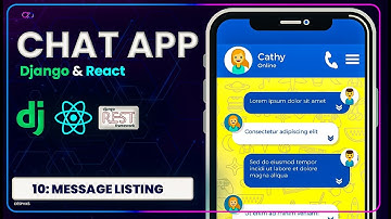 Message Listing using React  - Chat App using Django Restframework and React| EP 10  |  Desphixs™