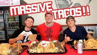 A&z #683 - atlas vs the 7lb california tacos challenge at kennedy's
meat company in escondido of san diego, california. weekend after
visiting washington...