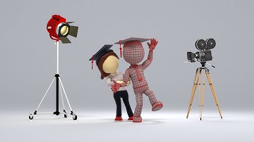 Posing and Rendering CGI Characters