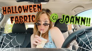 NEW Joanns Halloween Fabric Vlog!!