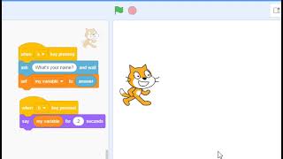 Scratch - Variables demo 1 Wealth