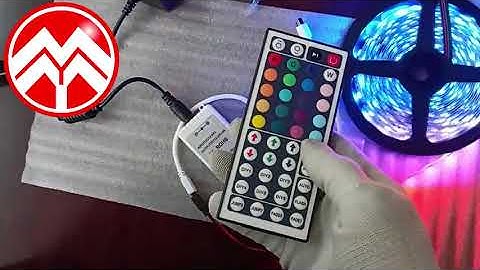 DC12V Mini 44 KEYS LED RGB Controller IR Remote Music Controller For RGB LED Strip Lights