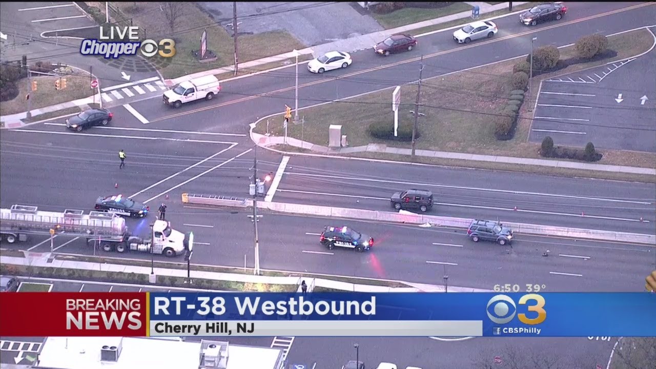 Pedestrian Struck, Killed On Route 38 In Cherry Hill