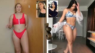 BIKINI TRY ON HAUL #3 HANNAH GARSKE VS MARLENY NUNEZ 2020