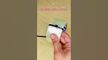 household hack: how to use parcel tape. 😵. #shorts