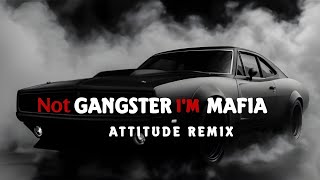 Not Gangster I'm Mafia Mashup | Sidhu Moose Wala | Slowed   Reverb