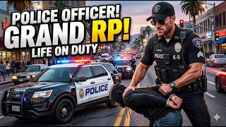 Police officer  in grand RP day 03  ! #grandrp #lspd  #gta5