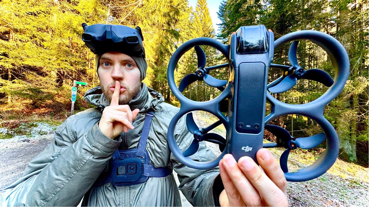 Ich riskiere alles und versenke meine neue FPV Drohne im Wasser...