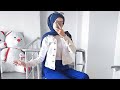 daily outfit for hijab|How to style blue outfit 💙|simple hijab lookbook||تنسيقات باللون الأزرق 2020