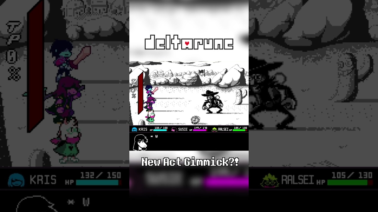 Deltarune Chapter 3 - New Act Gimmick?! 