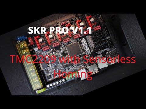 SKR Pro V1.1 - TMC2209 UART with Sensor less Homing