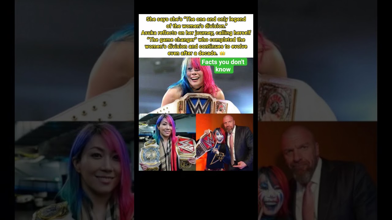 Asuka Declares Herself "The One and Only Legend"of WWE Women's Division