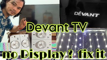 DEvant TV no Display fixed DIY Tutorial