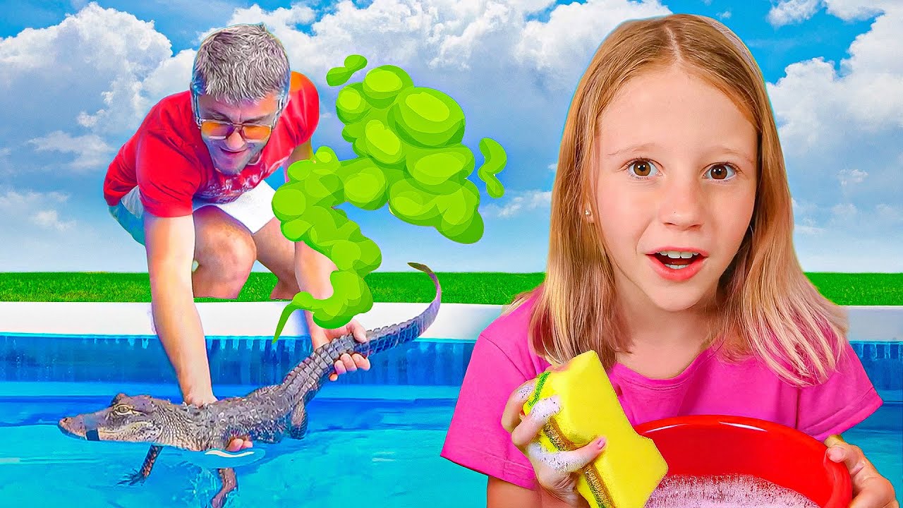 ناستيا تعتني بالحيوانات النادرة ومجموعة قصص ممتعة للأطفال لمدة ساعة