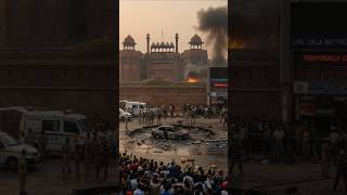💥 Massive Fire &amp; Chaos Near Chandni Chowk / Red Fort Area