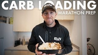 My Carbohydrate Loading Plan Prior To My Marathon