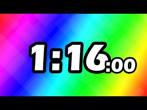1 Minute and 16 Second TIMER Countdown