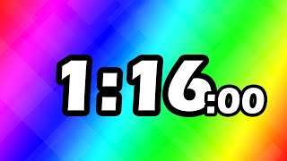 Celebrity 1 Minute and 16 Second TIMER Countdown Wealth